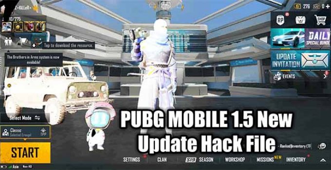 PUBG White Body & No Recoil Hack APK for Android Free Download