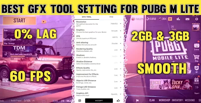 PUBG Mobile lite Paid gfx tool for Free 2022 full Anti-ban