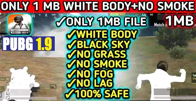 PUBG White Body Hack Apk Download For Android 2022