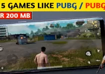 5 best Android games like PUBG Mobile Lite under 200 MB file size