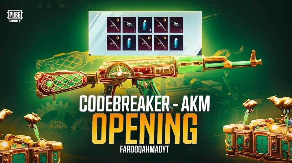 September PUBG Mobile Redeem Codes Free Gun Skins AKM M416 AWM M24