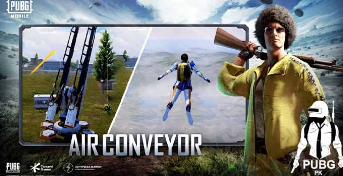 Pubg Mobile Has a New Feature Called Air Conveyor | PUBG Mobile 1.5