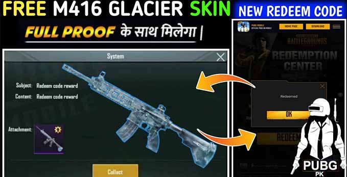 How to get M416 Glacier Skin Full Method