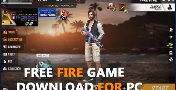 Free Fire Game Download For PC