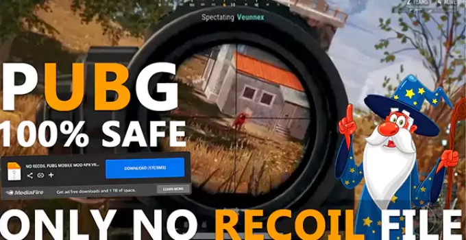 PUBG 1.6 Only No Recoil File Download MediaFire Link ESP