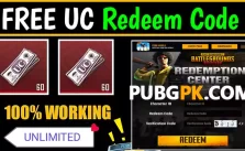 Pubg Uc Redeem Code Today (October 2021) Free Uc Redeem Code
