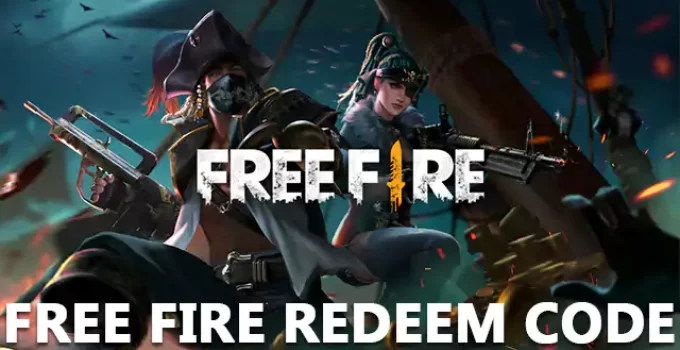 Free Fire Redeem Code Today {October 2021} free fire rewards