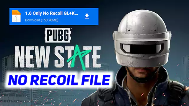 Download PUBG NEW STATE NO RECOIL Config File 100% Antiban