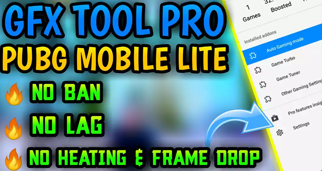 GFX Tool PRO for PUBG Lite Download (No Ban No Lag)