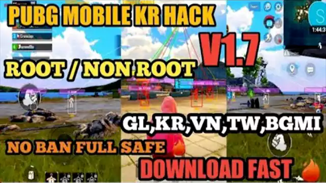 PUBG Mobile KR ESP Hack file APK download 2021 no root devices
