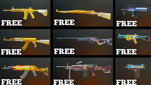 Top 10 Best PUBG Mobile Weapon Skins