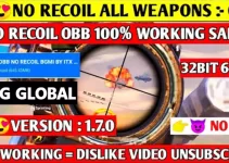 PUBG GLOBAL No Recoil Config File APK Download New Update 2.4