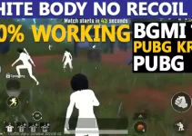 White Body No Recoil 2.5 Update BGMI, PUBG, PUBG KR All Version 100% Working