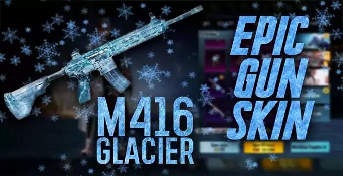 BGMI gun skins as rare as M416 Glacier in 2022