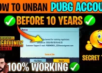 Unban PUBG Mobile Facebook Account 2022