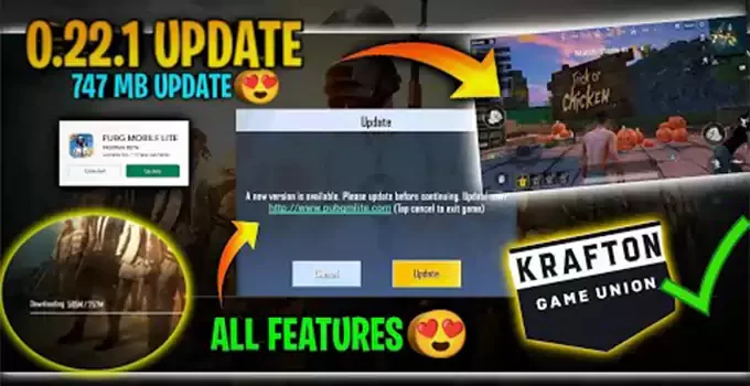 PUBG Lite 0.22.1 Update All Features, Download