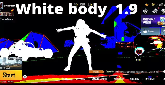 Pubg Mobile White Body Hack File Download 2022