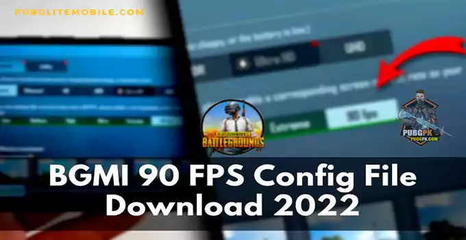 BGMI 2.0 New Update 90 FPS Config File Download