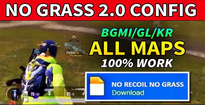 BGMI 2.0 Update No Grass File Download (All Map Working)