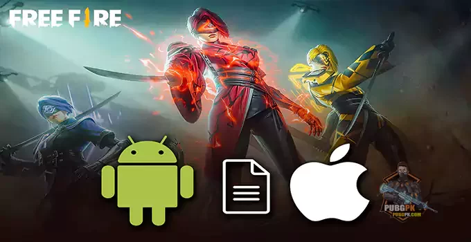 Free Fire OB34 update Android APK and iOS file Download