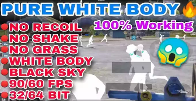Global White Body No Recoil Config file Download