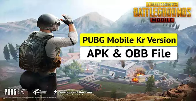 PUBG KR Download Apk and OBB Latest Version (Aug 2022)