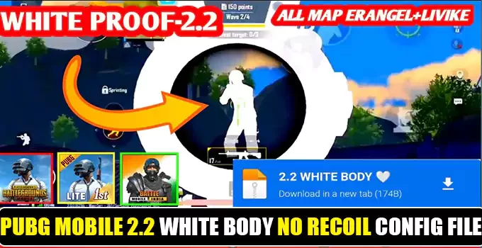 How to get the perfect White body config pubg mobile