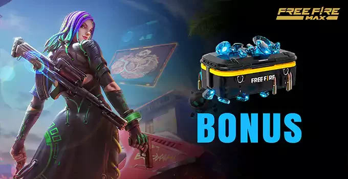 Free Fire MAX 100% Bonus Top-Up event to start