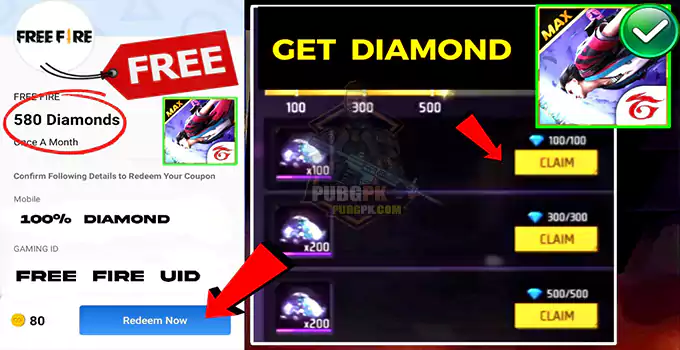 How to get free diamonds in free fire 2022 Daily Diamond app in free fire