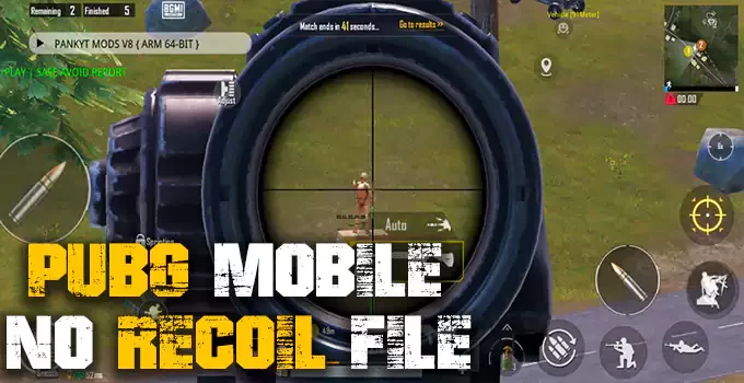 No Recoil File For PUBG 2.2 (100% Antiban)