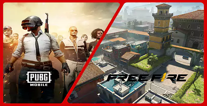 Free Fire vs PUBG Mobile Which game is better for 2GB RAM phones