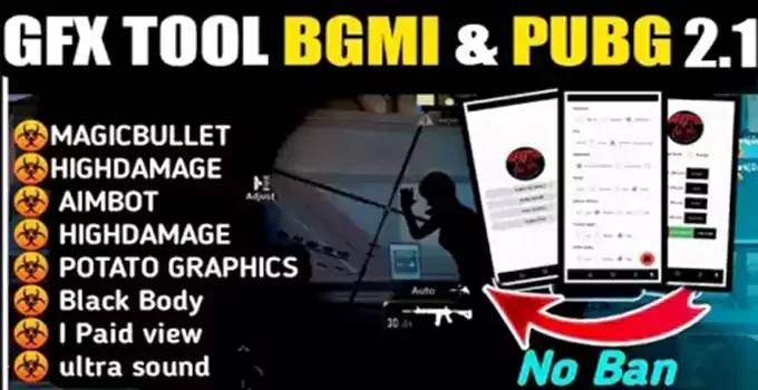 pubg mobile gfx tool pro mod apk