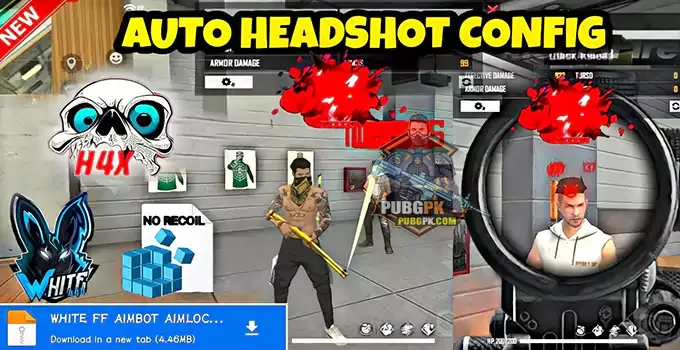 Free Fire 99 Direct Headshot Config File Download