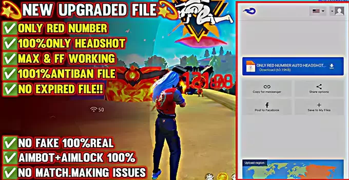 Free Fire Auto Headshot Zip File Download Is it Safe and Legal