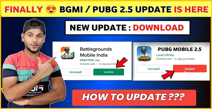 How to download PUBG Mobile 2.5 update on Android and iOS devices