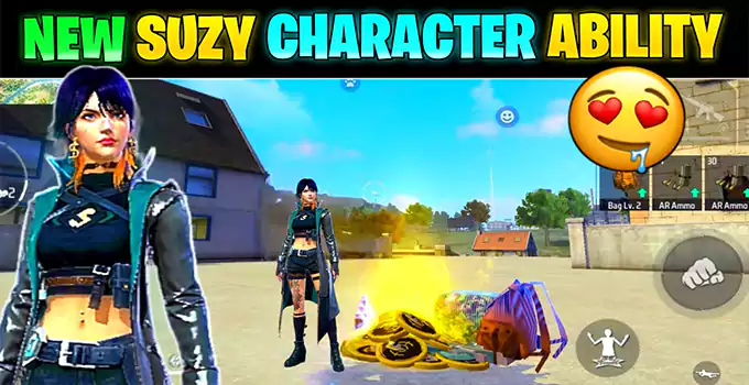 Get New Exclusive Suzy Character In Free Fire