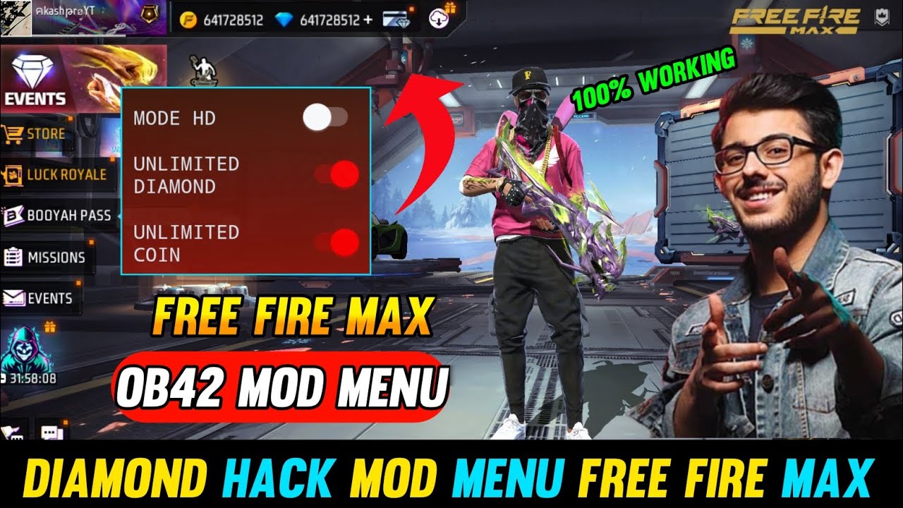 free fire mod apk unlimited diamonds hack king latest version