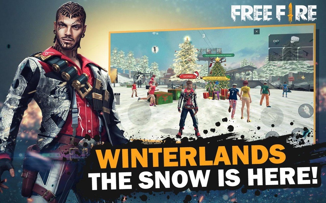 Winterland 2024 Ice and Fire Update In Free Fire Game